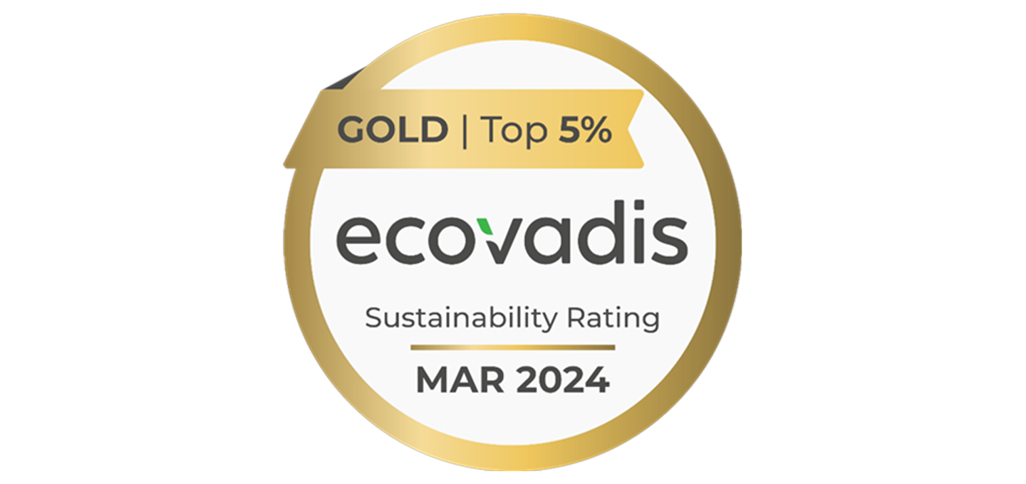 Ricoh erhält zum zehnten Mal die Gold-Auszeichnung von EcoVadis für seine Aktivitäten im Bereich Nachhaltigkeit